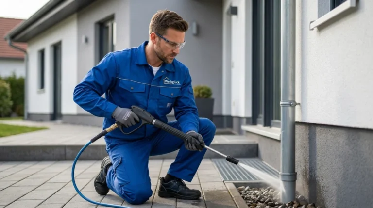 Drainagesysteme rund ums Haus reinigen