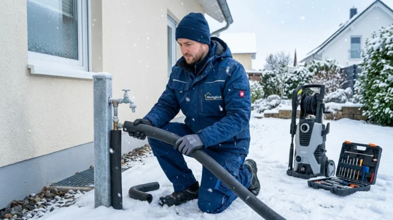 Frostschutz für Außenrohre: So platzt nichts