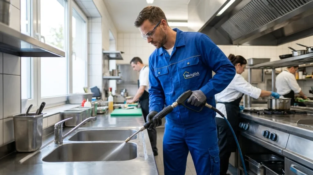 Rohrreinigung für Gewerbe und Gastronomie
