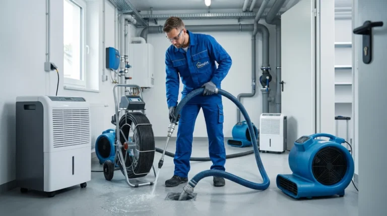 Trocknung nach Rohrbruch: Warum Eile geboten ist