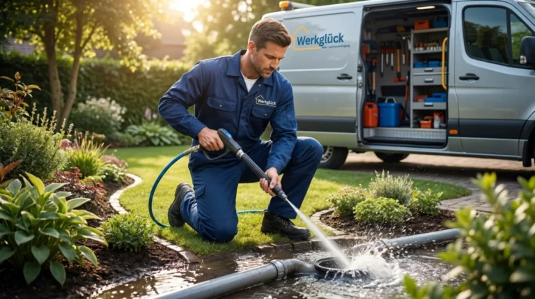 Drainage-Spülung: Den Garten vor Staunässe schützen