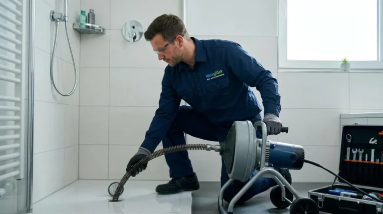 Abflussspirale reinigen und pflegen
